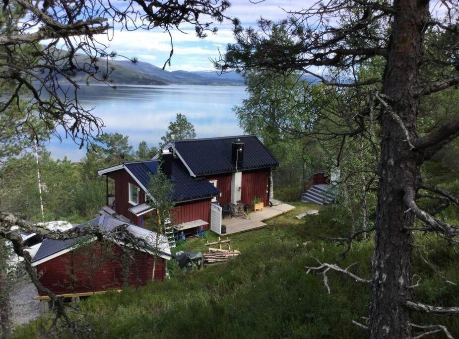 Cozy Cabin With A Great View Skamdal Kültér fotó